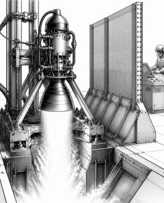 ai-space-dots-hot-fire-test