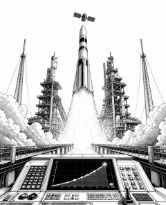 ai-spacetech-rocket-launch-leo