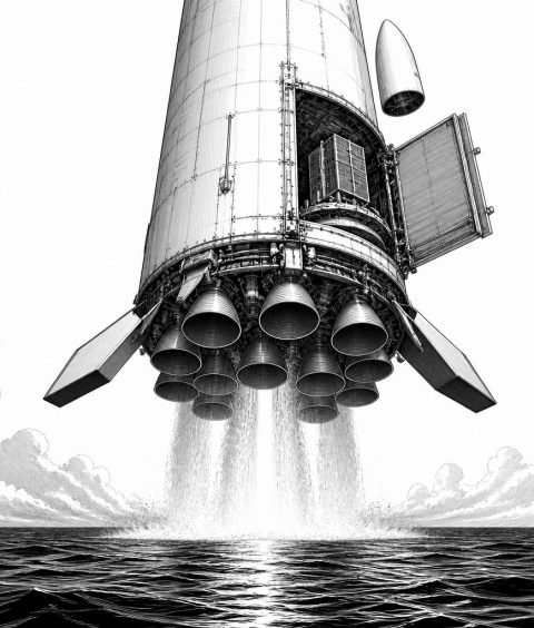 ai-starship-13-landing-burn-triebwerke