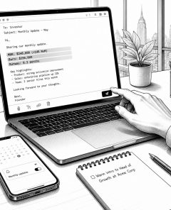 ai-startup-investor-update-plain-text-metrics