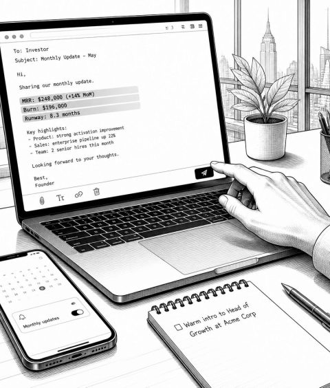 ai-startup-investor-update-plain-text-metrics