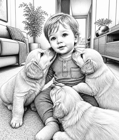 ai-toddler-pack-golden-retriever-puppies