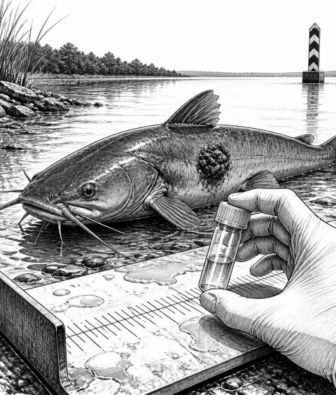 ai-transmissible-freshwater-fish-cancer-lake