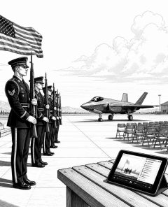 ai-us-militaeraufmarsch-honor-guard