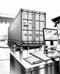 ai-usa-tariffs-customs-border-container