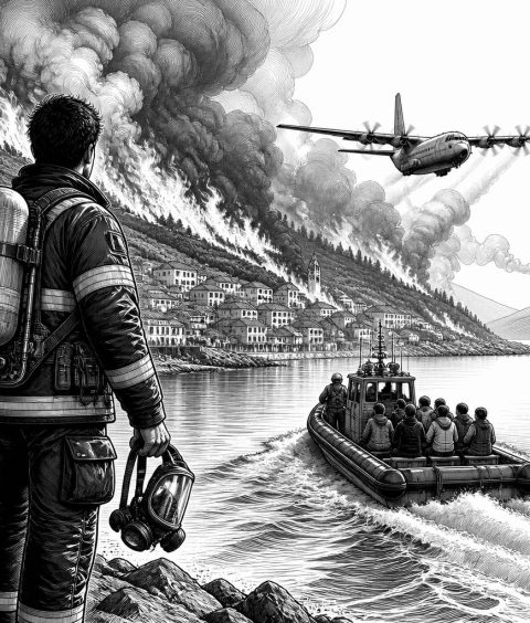 ai-waldbrand-evakuierung-frankreich-spanien