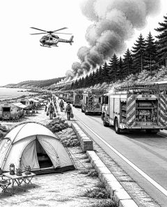ai-waldbrand-evakuierung-frankreich-spanien