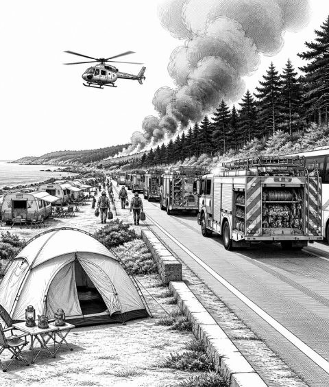 ai-waldbrand-evakuierung-frankreich-spanien
