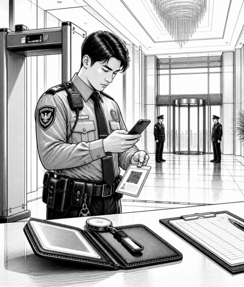 ai-washington-gala-security-qr-metal-detector