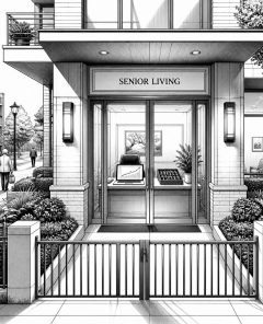 ai-welltower-senior-living-reit-entrance