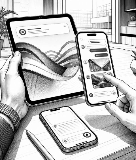 ai-whatsapp-ios-chat-ipad-design