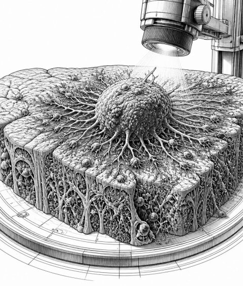 core2edge-3d-modell-glioblastom-invasion-einzelzelle