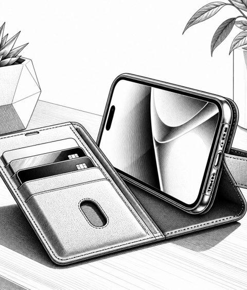 kwmobile-klapphuelle-iphone-17-kunstleder-wallet