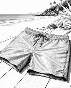 shiwi-solid-square-schlichte-badeshorts