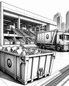veolia-recyclingservice-gewerbeabfaelle-container-sortierung-reporting
