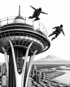 zwei-maenner-springen-space-needle-seattle-fahndung