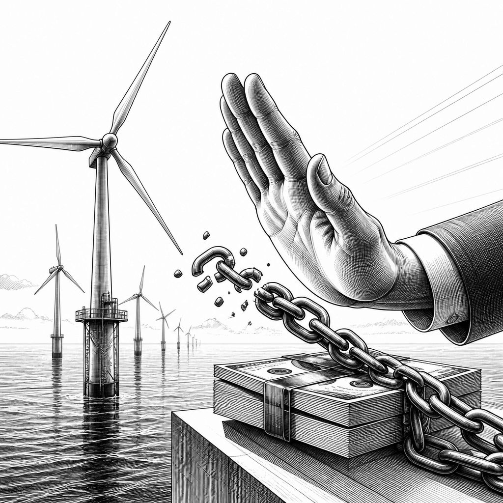 4 Milliarden Dollar Rückzahlung stoppen Offshore-Wind: Signale für US-Investoren 4 Milliarden Dollar Rückzahlung stoppen Offshore-Wind: Signale für US-Investoren
