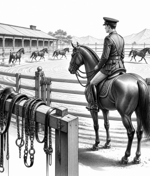 844033__ai-military-mounted-battalion-caisson-village-training