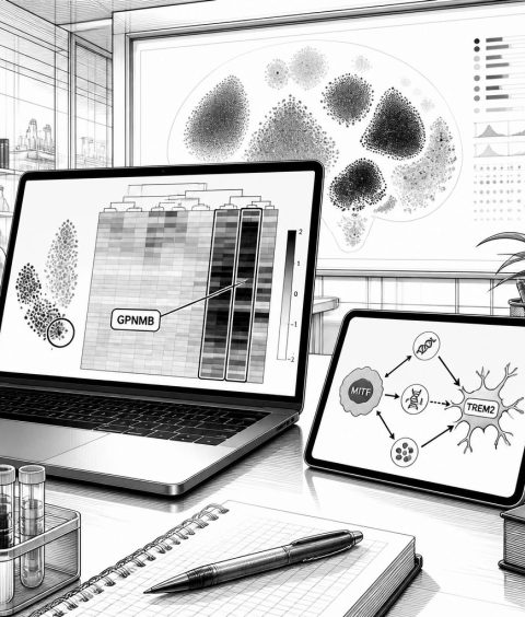 ai-alzheimer-microglia-gpnmb-mitf-trem2