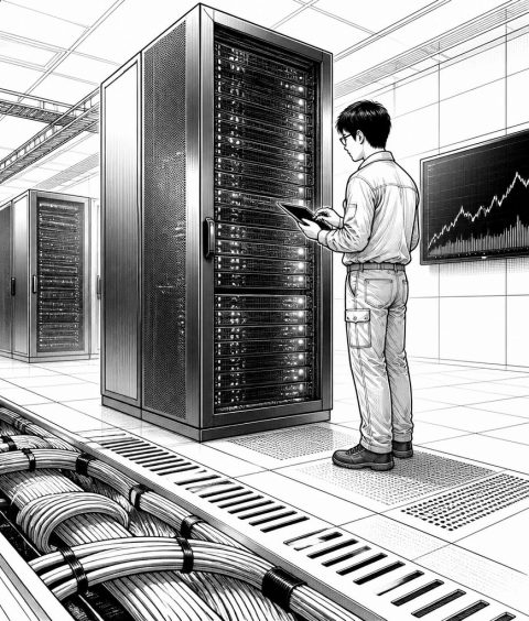 ai-amazon-aws-kursanstieg-serverrack
