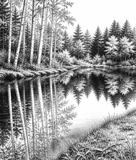 ai-aoi-ike-biei-teich-reflexionen