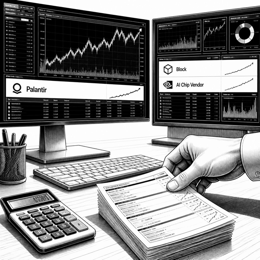 ARK verkauft Palantir-Aktien nach Quartalsrally und stockt Block sowie Cerebras auf ARK verkauft Palantir-Aktien nach Quartalsrally und stockt Block sowie Cerebras auf