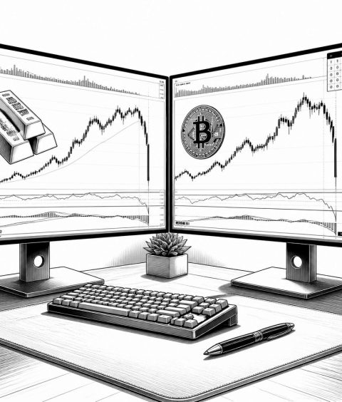 ai-bitcoin-gold-correlation-fed-trading-screen