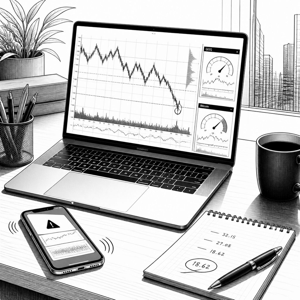 Bitcoin-Signal dreht: Realisierte Volatilität fällt unter QQQ und lockt Kapital zurück Bitcoin-Signal dreht: Realisierte Volatilität fällt unter QQQ und lockt Kapital zurück