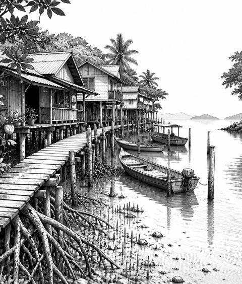 ai-bocas-del-toro-mangroven-hafen-wood-docks