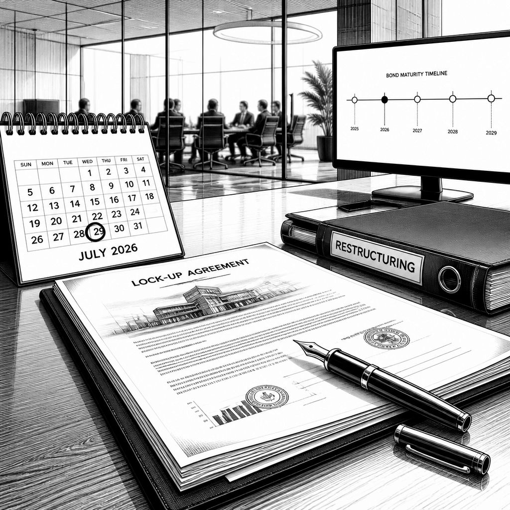 BRANICKS Group schließt Lock-Up-Vereinbarungen für Finanzverbindlichkeiten BRANICKS Group schließt Lock-Up-Vereinbarungen für Finanzverbindlichkeiten