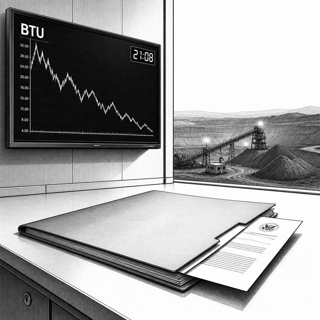 BTU-Aktie unter Druck: Sammelklage und schwächere Centurion-Mine-Daten BTU-Aktie unter Druck: Sammelklage und schwächere Centurion-Mine-Daten