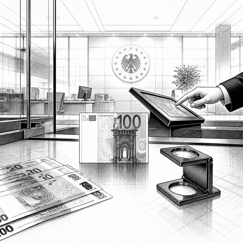 Bundesbank: Falschgeld-Trend sinkt – 30.000 Euro-Noten in sechs Monaten Bundesbank: Falschgeld-Trend sinkt – 30.000 Euro-Noten in sechs Monaten