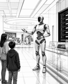 ai-byod-humanoide-roboter-showroom-zhaoxiao-di