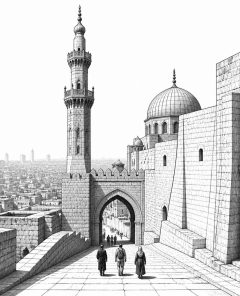 ai-cairo-citadel-mokattam-salah-al-din