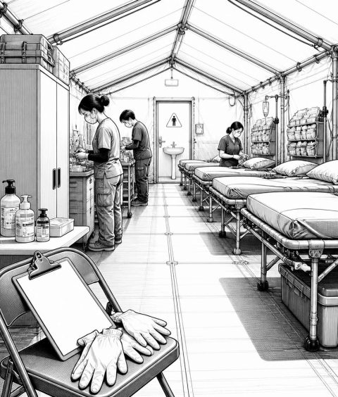 ai-camp-infirmary-outbreak-disinfection