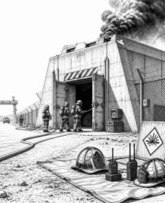 ai-camp-taji-heat-fire-munitionslager