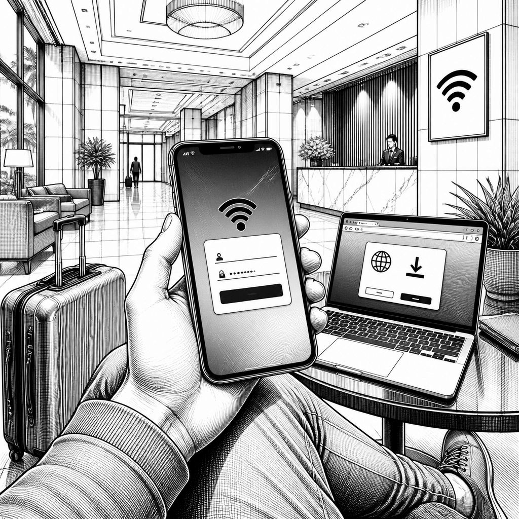 CaptiveCrunch im Hotel- und Flughafen-WLAN: Wie Urlauber mit Malware und Cookies ins Visier geraten CaptiveCrunch im Hotel- und Flughafen-WLAN: Wie Urlauber mit Malware und Cookies ins Visier geraten