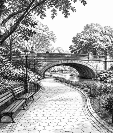 ai-central-park-olmsted-vaux-pathway