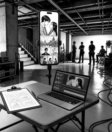 ai-china-microdrama-set-kippunkt