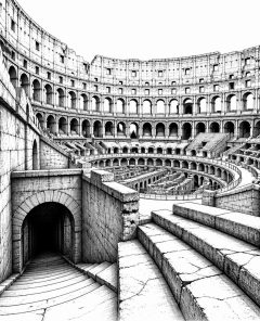 ai-colosseo-roma-flavische-arena-bau