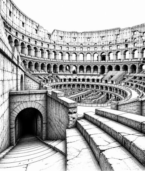 ai-colosseo-roma-flavische-arena-bau