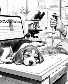 ai-crispr-hypoallergenic-dog-canf1-beagle-welpen