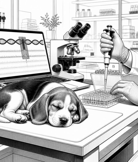 ai-crispr-hypoallergenic-dog-canf1-beagle-welpen