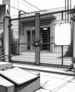 ai-data-center-protest-gate