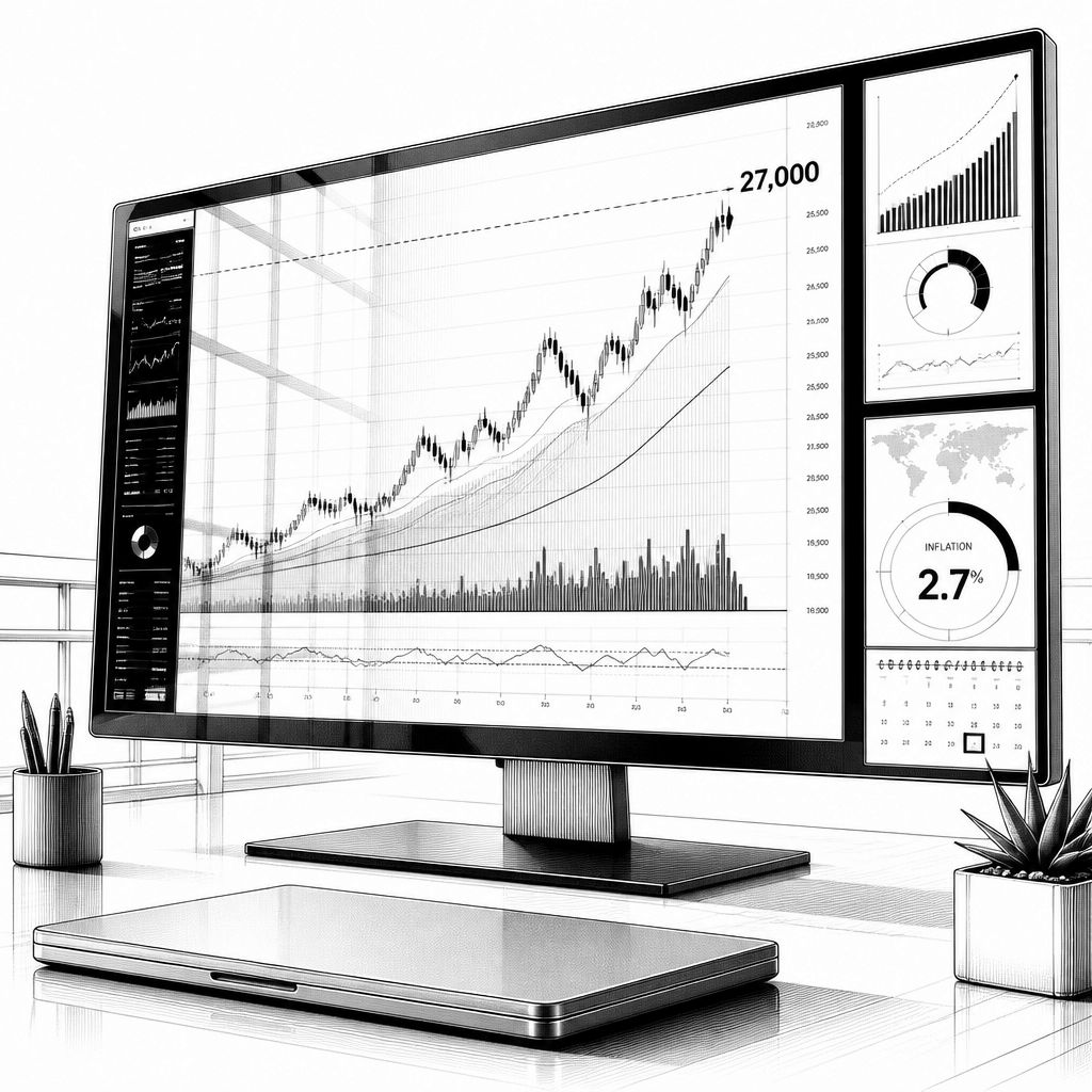 Dax im Rekordmodus: Inflation, KI und US-Zinsen bremsen oder pushen Dax im Rekordmodus: Inflation, KI und US-Zinsen bremsen oder pushen