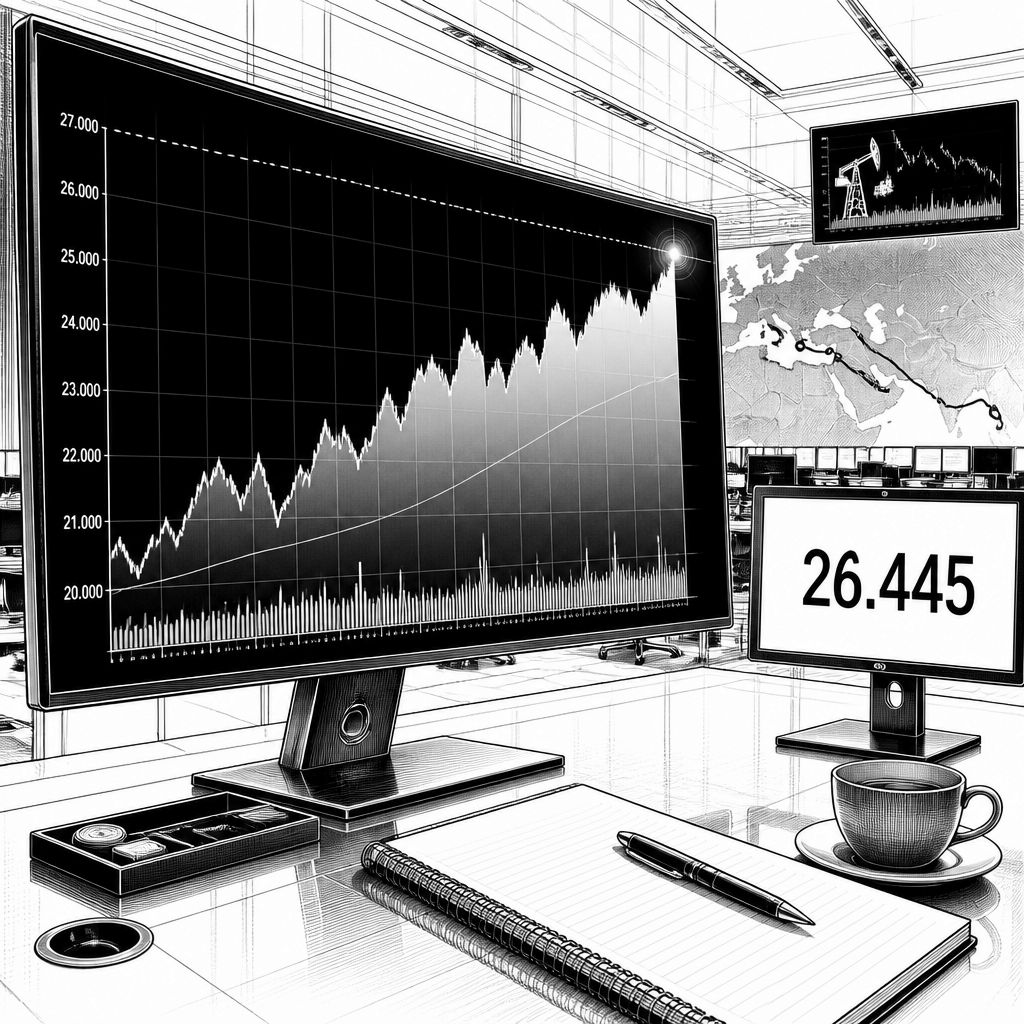 DAX hält Rekordhoch: Ölpreise, Asien-Robustheit und Trumps Iran-Signal im Takt DAX hält Rekordhoch: Ölpreise, Asien-Robustheit und Trumps Iran-Signal im Takt