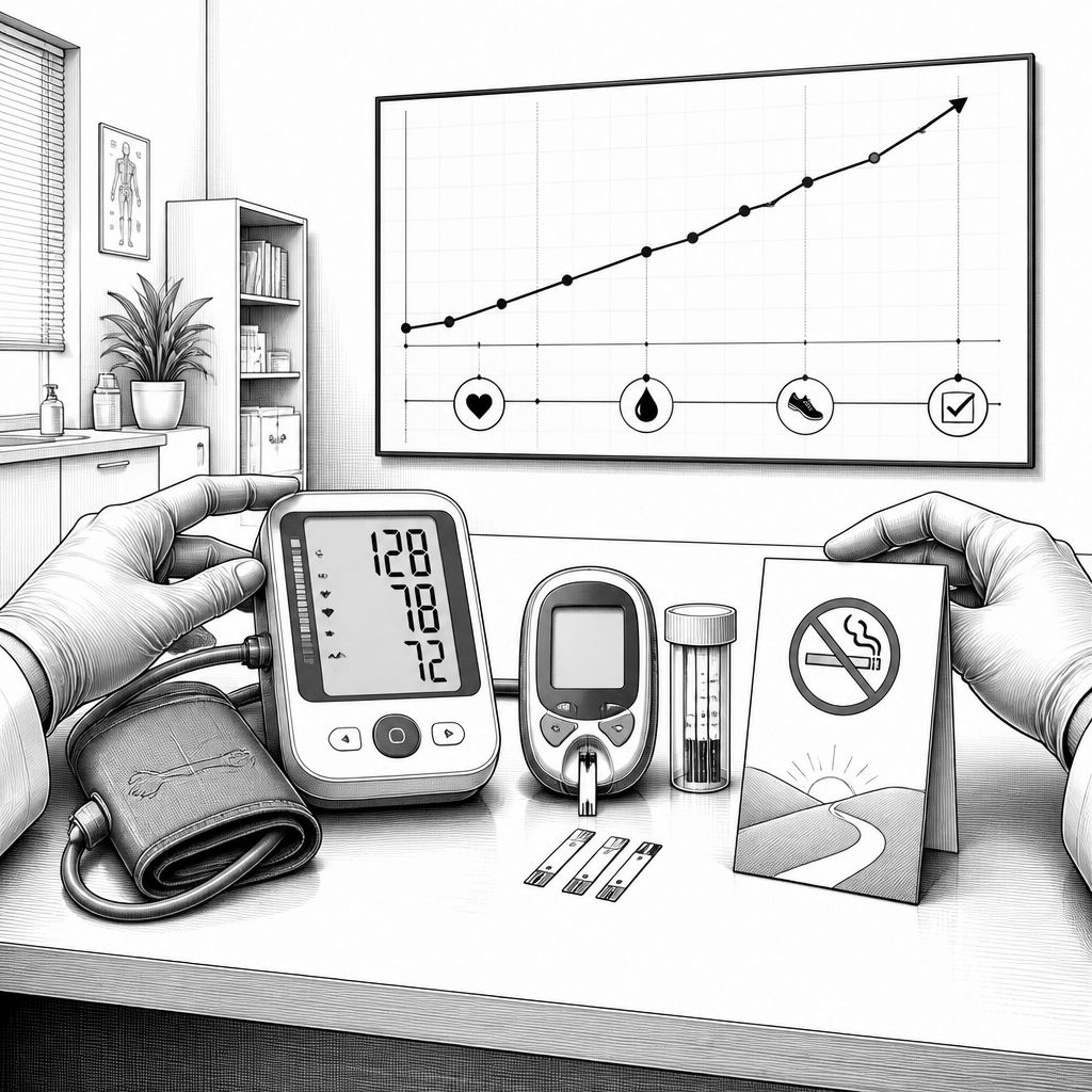 Studie: Wer im Mittleren Alter auf Rauchen, Bluthochdruck und Diabetes verzichtet, bleibt deutlich länger ohne Demenz Studie: Wer im Mittleren Alter auf Rauchen, Bluthochdruck und Diabetes verzichtet, bleibt deutlich länger ohne Demenz