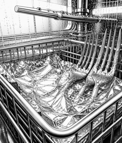 ai-dishwasher-rust-aluminum-foil