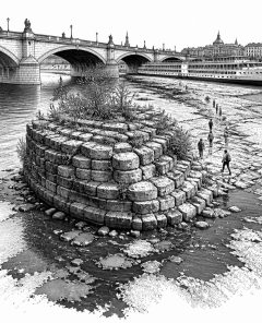 ai-donau-tiefstand-budapest-hungerfelsen