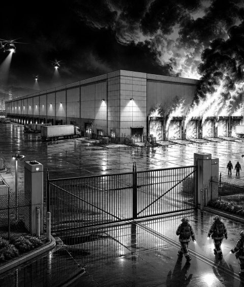 ai-drohnenangriff-warenlager-brand
